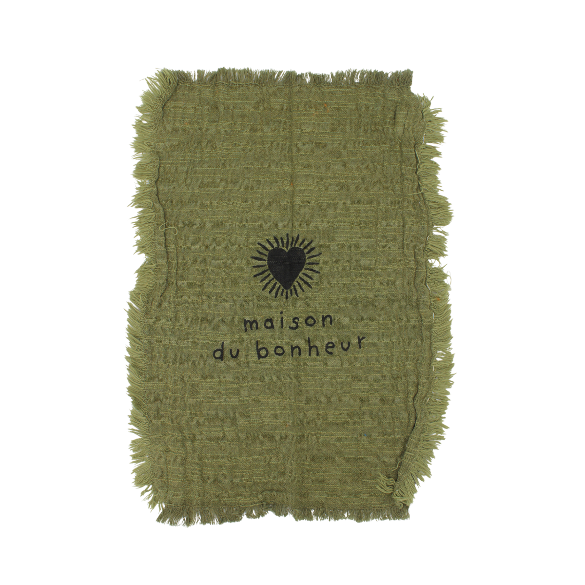 Essuie mains "Maison du bonheur"