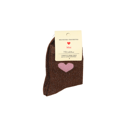Chaussettes enfant Coeur