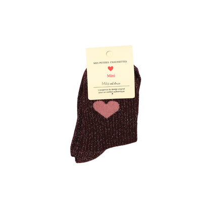 Chaussettes enfant Coeur