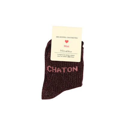 Chaussettes enfant "Chaton"