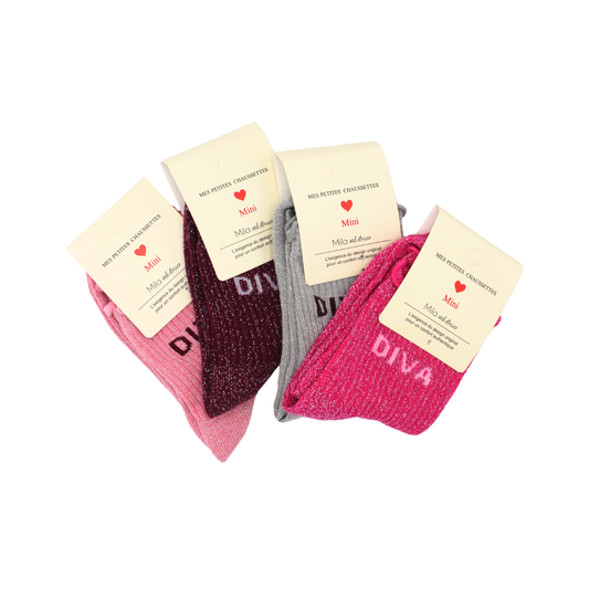 Chaussettes enfant "Diva"