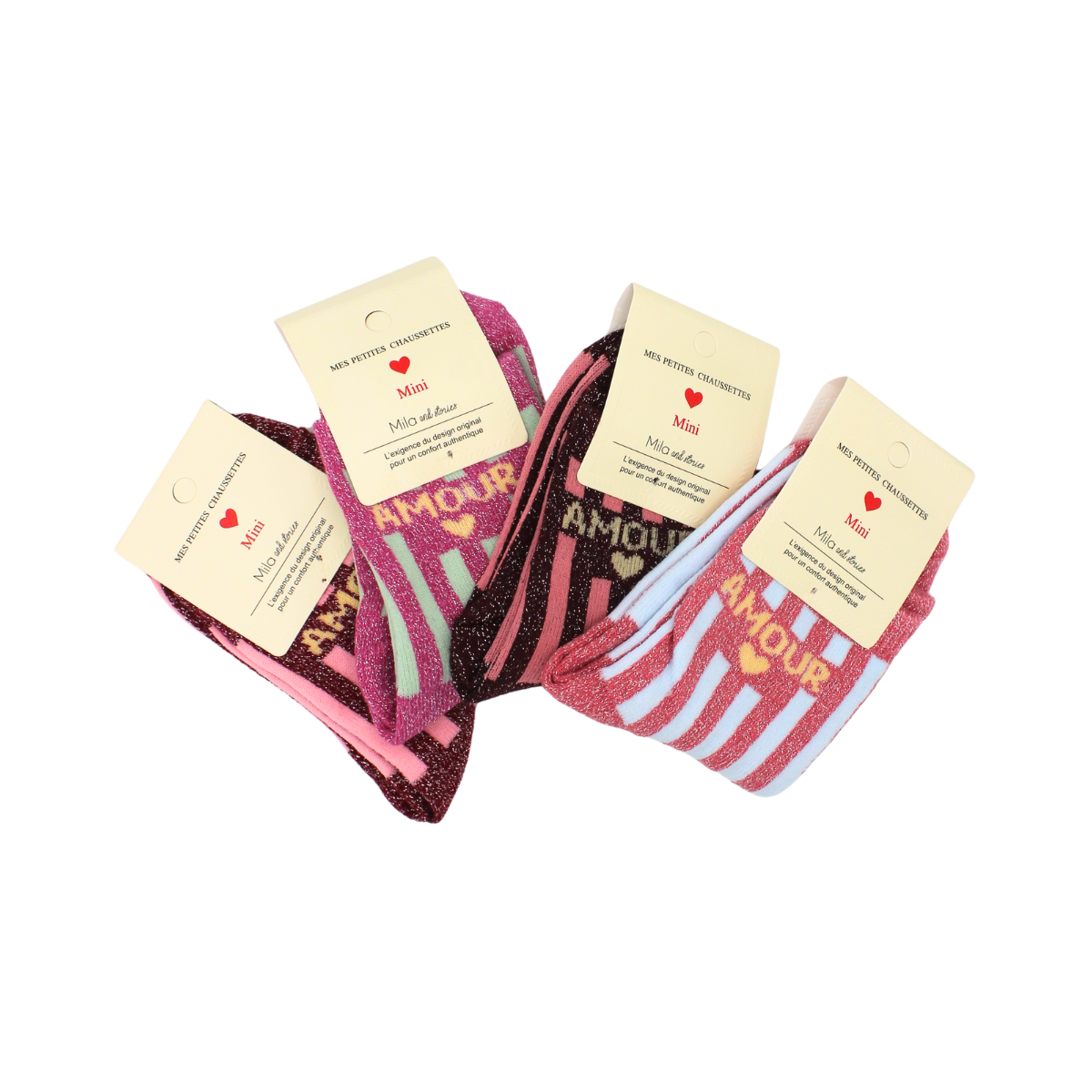 Chaussettes enfant "Amour"