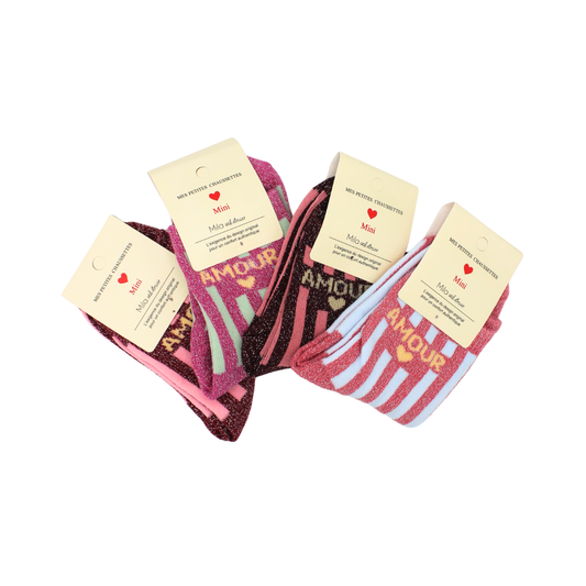 Chaussettes enfant "Amour"