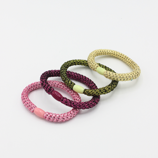 Élastique pour cheveux irrisé