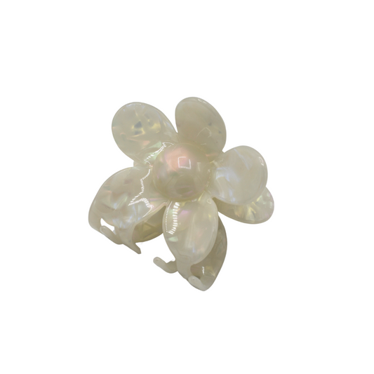 Pince à cheveux Fleur marbrée