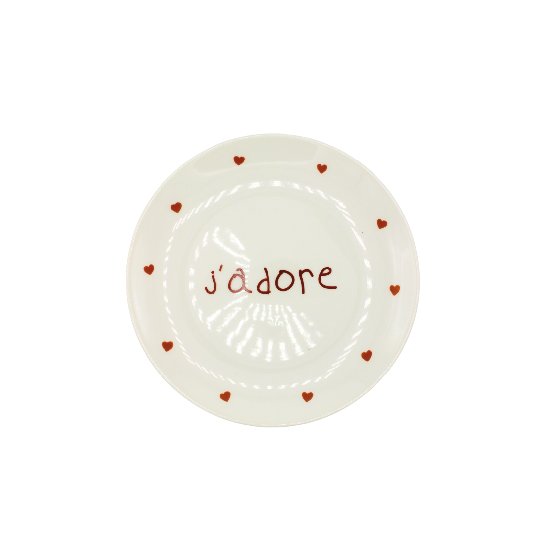 Coffret de 6 assiettes à message