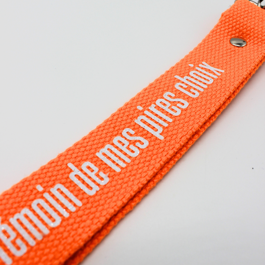 Porte-clés Témoin de mes pires choix