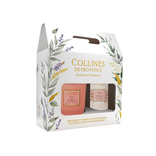 Coffret senteurs Rose & Hibiscus