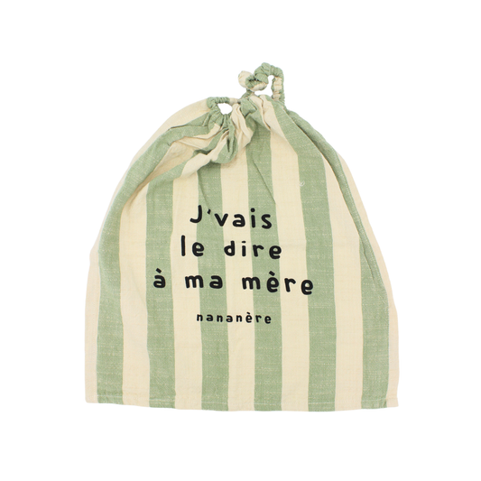 Bavoir "J'vais le dire à ma mère"