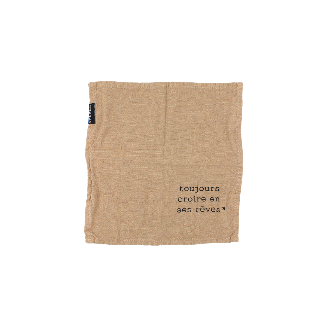 Lot de serviettes "Suivre sa bonne étoile"