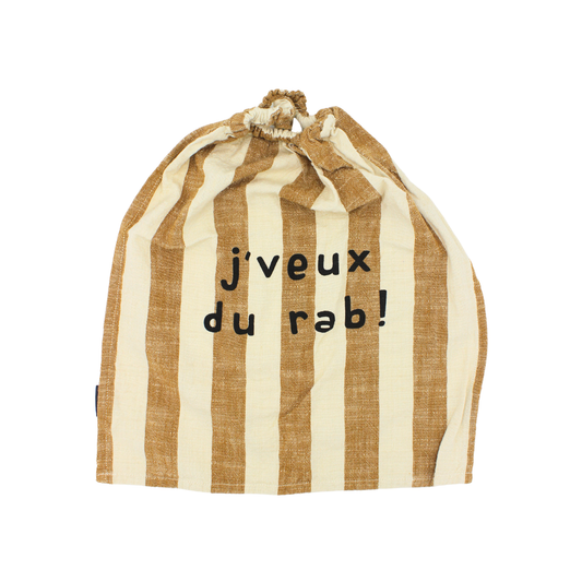 Bavoir "J'veux du rab"