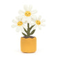 Peluche Amuseable pot de fleur Daisy