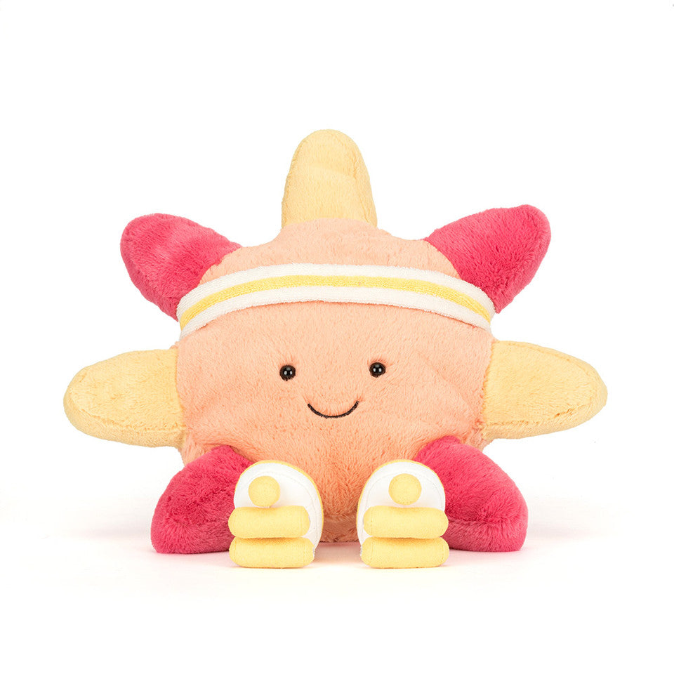 Peluche Amuseables Soleil en rollers