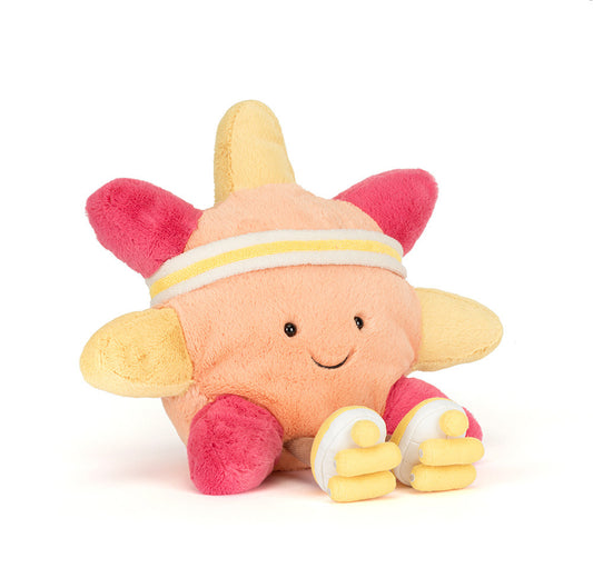 Peluche Amuseables Soleil en rollers