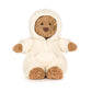 Peluche Ourson Bartholomew en combinaison