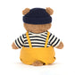 Peluche Ourson Bartholomew en marin