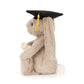 Peluche Lapin Bashful Remise de diplôme