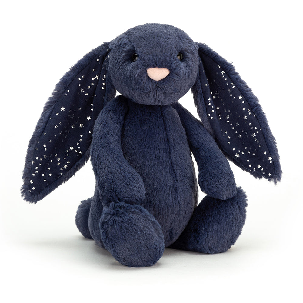 Peluche Lapin Stardust Bleu marine