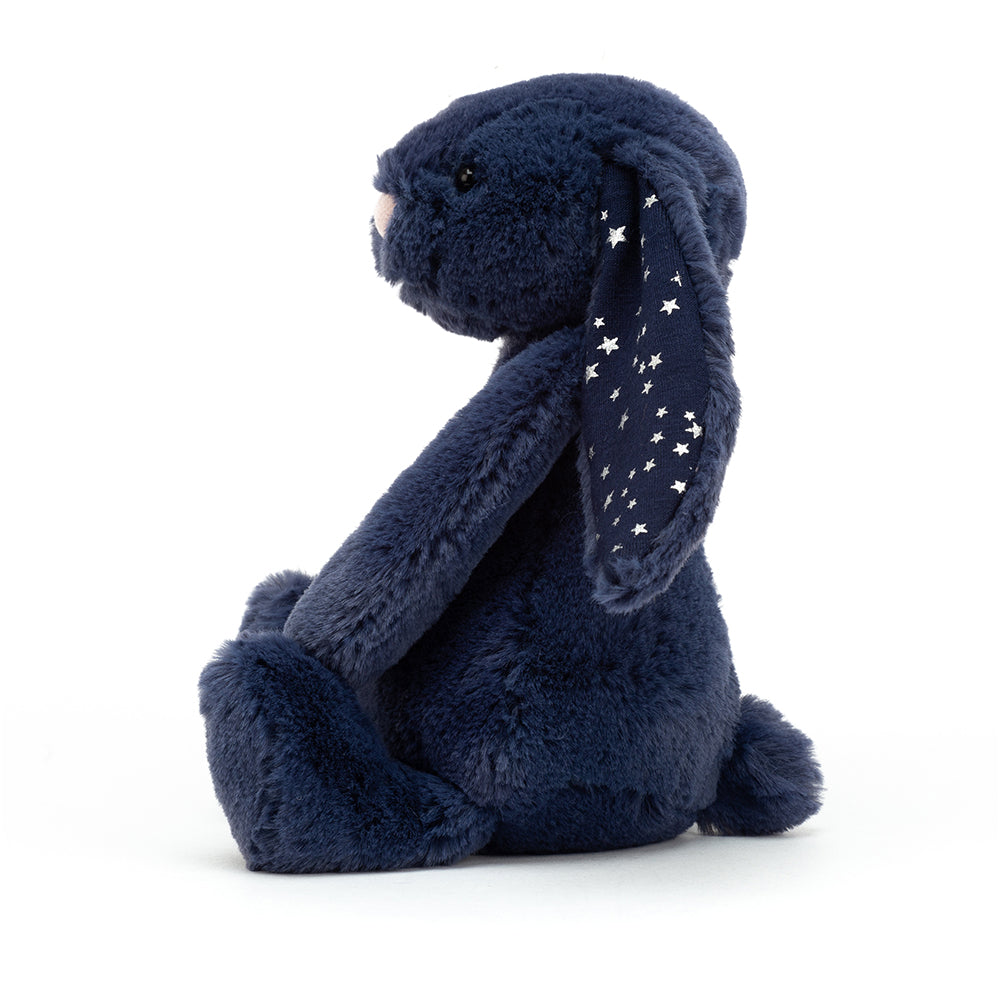 Peluche Lapin Stardust Bleu marine