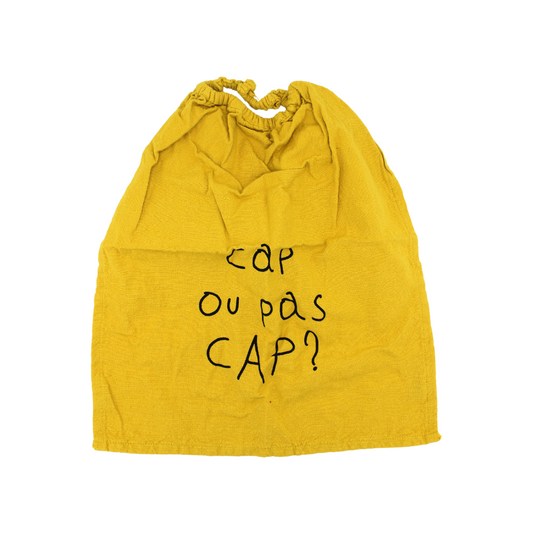 Bavoir "Cap ou pas cap"