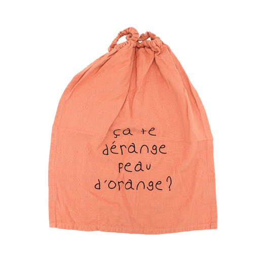 Bavoir "Ça te dérange peau d'orange"