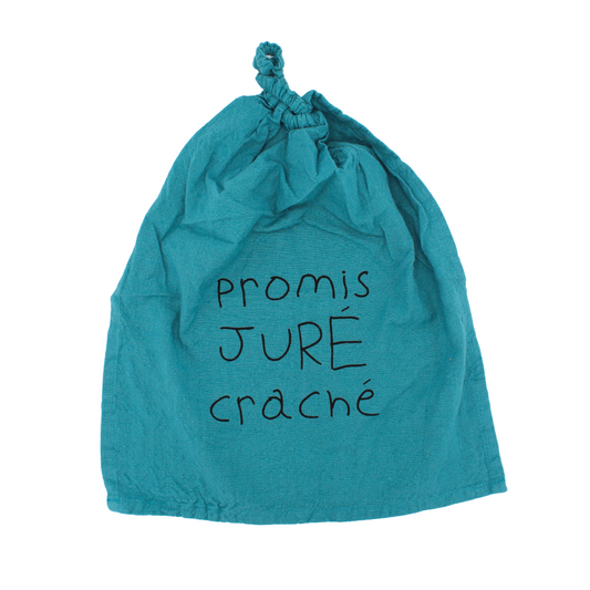 Bavoir "Promis juré craché"