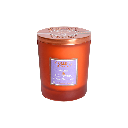 Bougie parfumée Ambre & Héliotrope