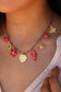 Collier Lise rose