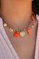 Collier Lise orange
