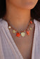 Collier Lise orange