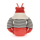 Peluche Homard Larry en tenue de marin