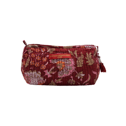 Trousse India bordeaux