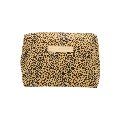Trousse Léopard camel