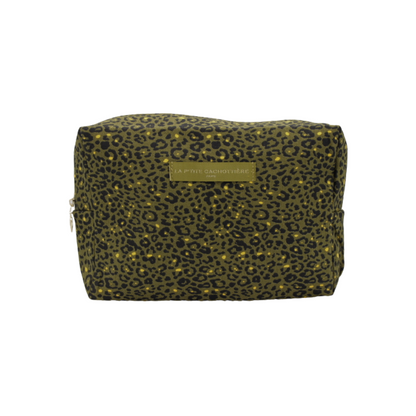Trousse Léopard kaki