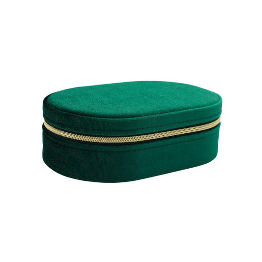 Boîte à bijoux verte