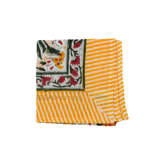 Foulard imprimé Adler orange