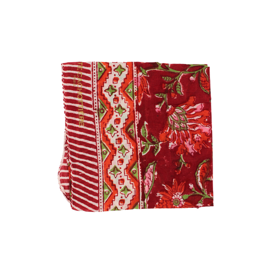 Foulard imprimé Francki rouge