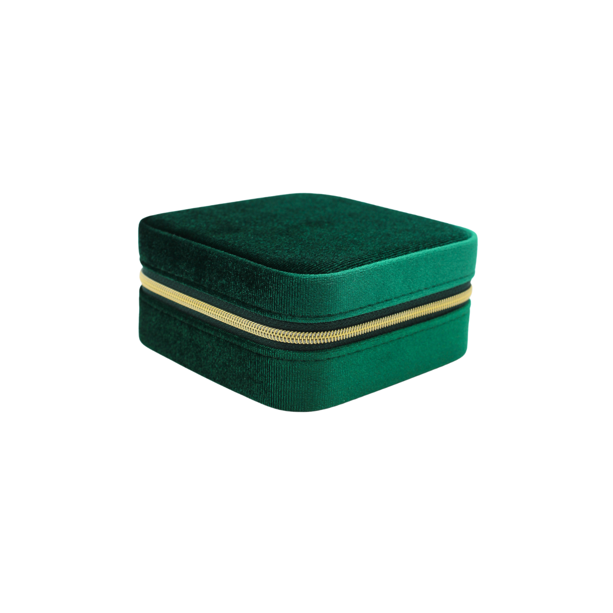 Boîte à bijoux verte