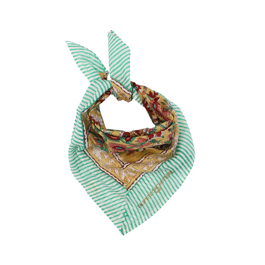 Foulard imprimé Adler bleu