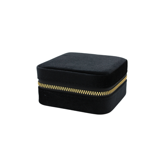 Boîte à bijoux noire