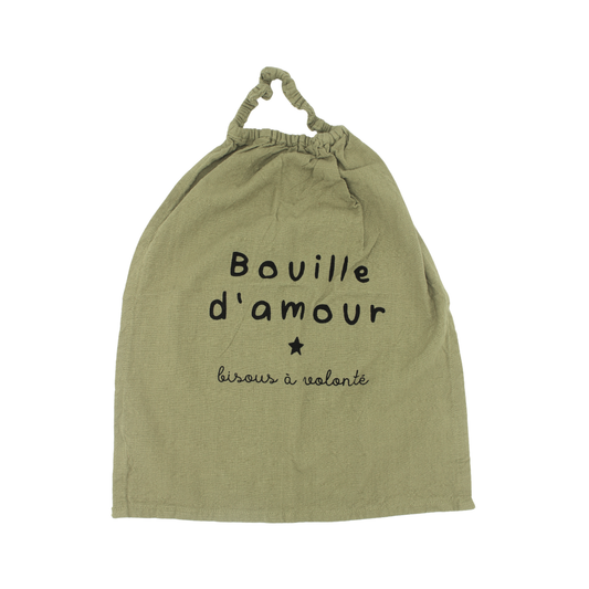 Bavoir "Bouille d'amour"