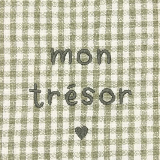 Bavoir "Mon trésor"