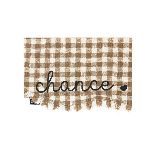 Essuie mains vichy "Chance"