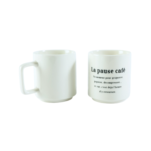 Mug "La pause café"