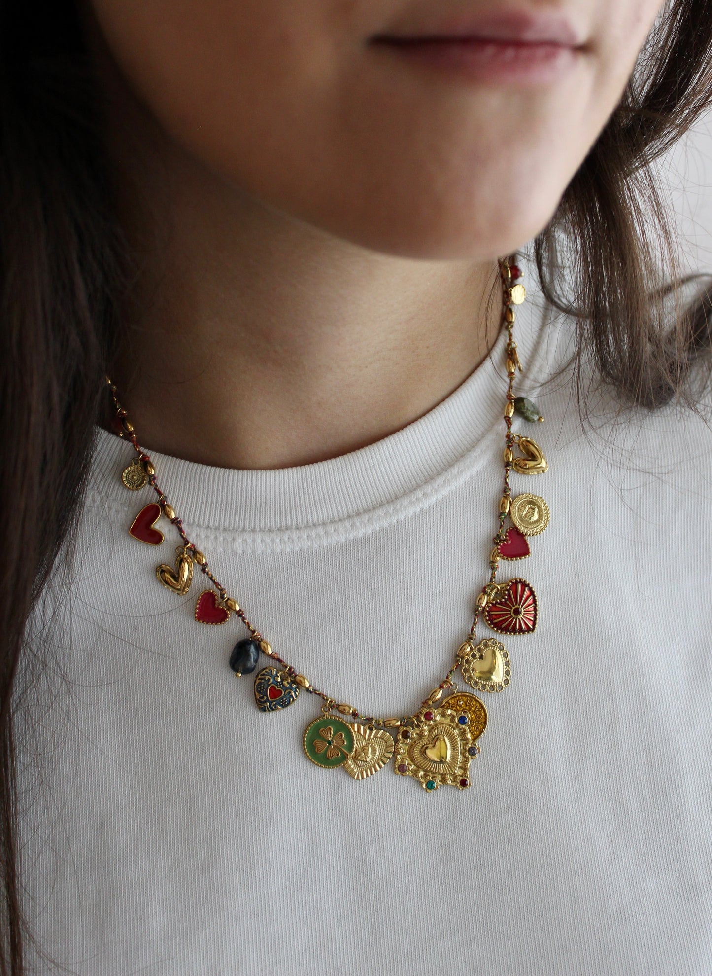 Collier St Barth multicolore