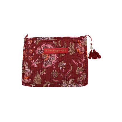 Trousse India bordeaux