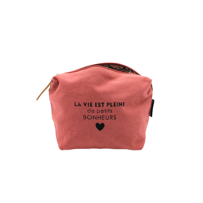 Trousse "La vie est pleine de petits bonheurs"