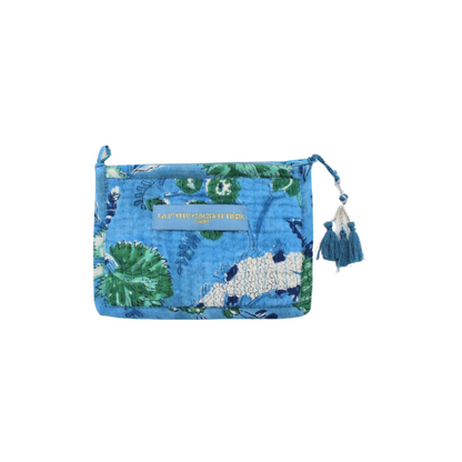 Trousse India bleue