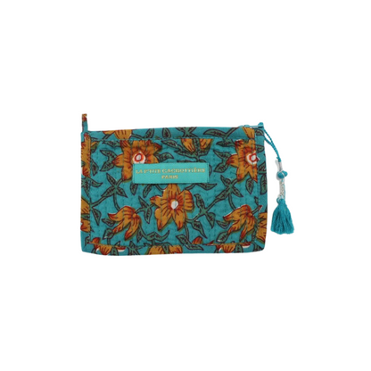 Trousse India turquoise