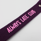 Porte-clés Always late club